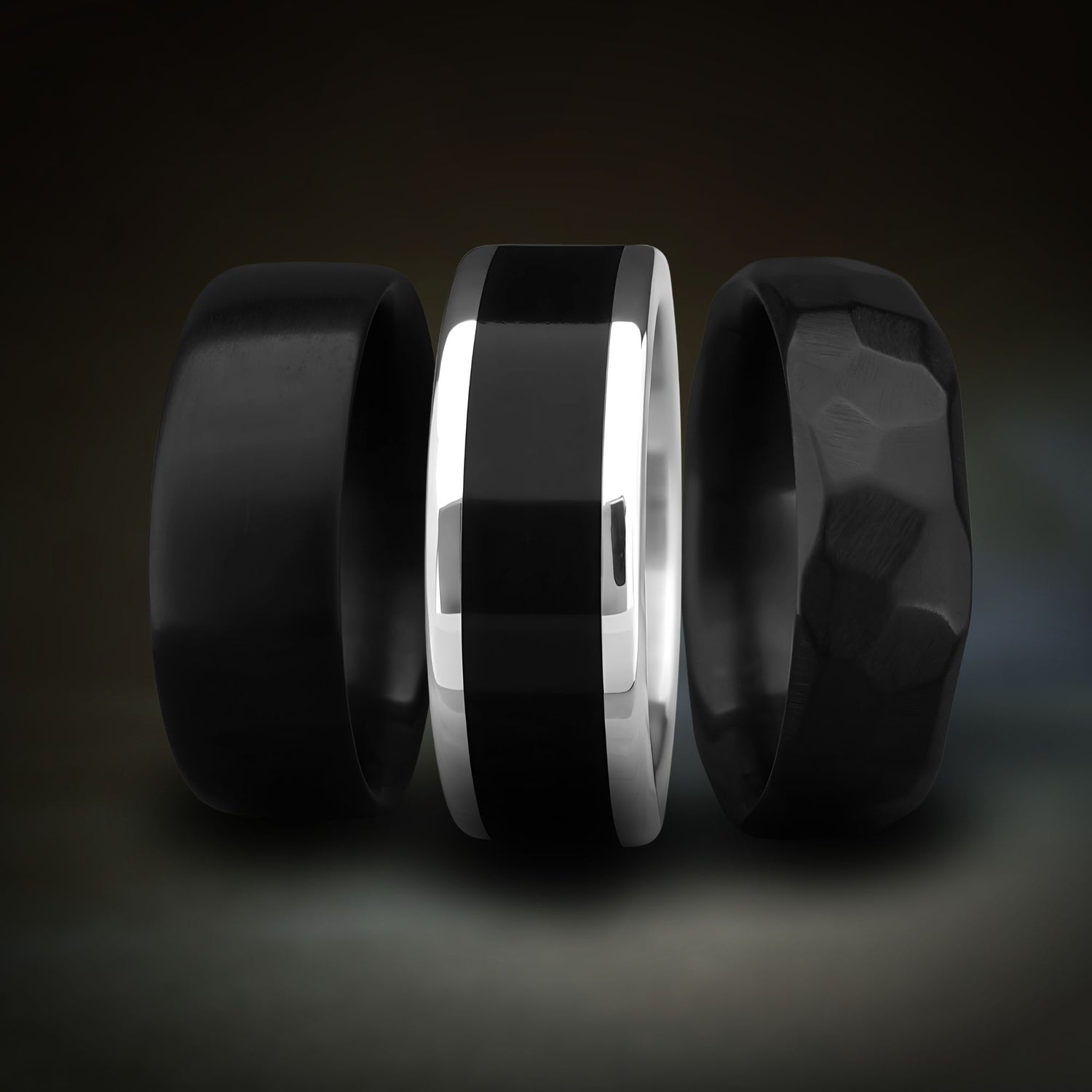 Black Men's Rings