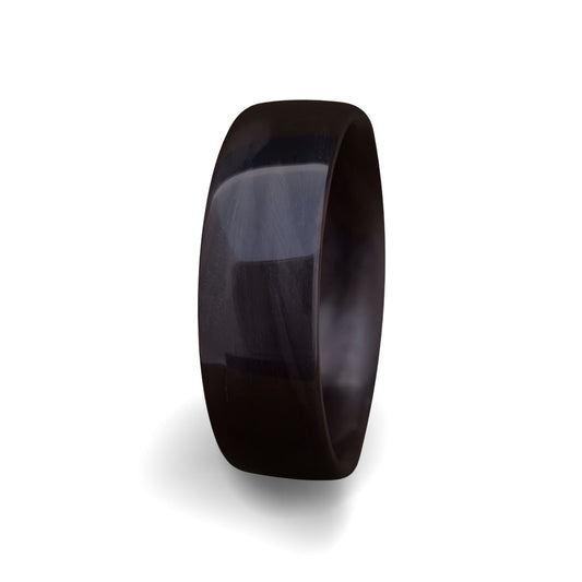 Carbon Fibre Ring - Smooth Black