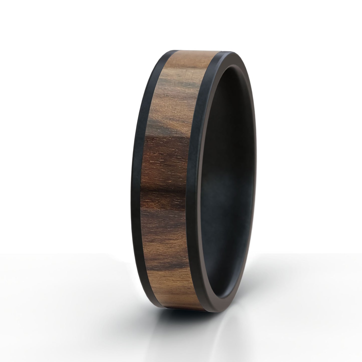 Tamboti Wood Ring - Black